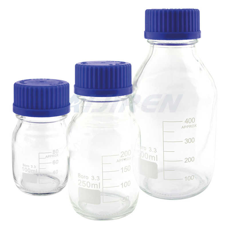 Professional 250ml GL45 bottle Pyrex